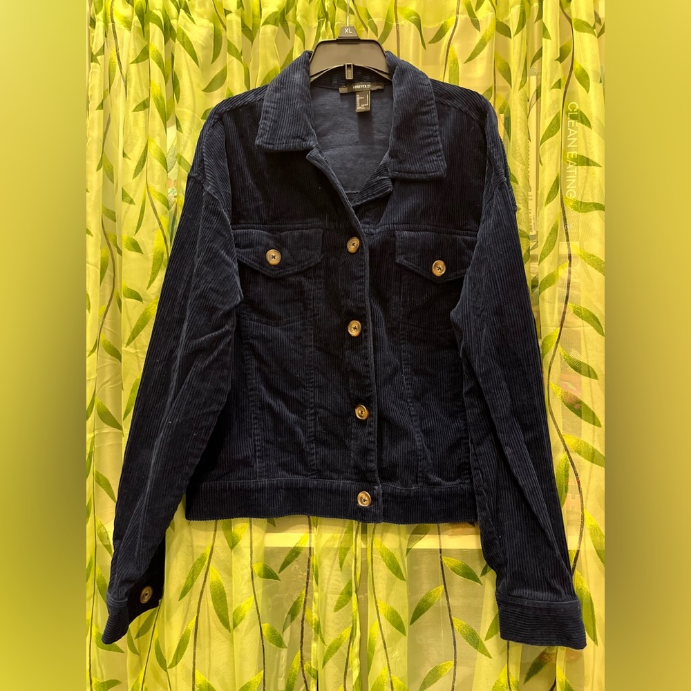 Blue Corduroy Jacket